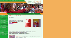 Desktop Screenshot of irma-krauss.de